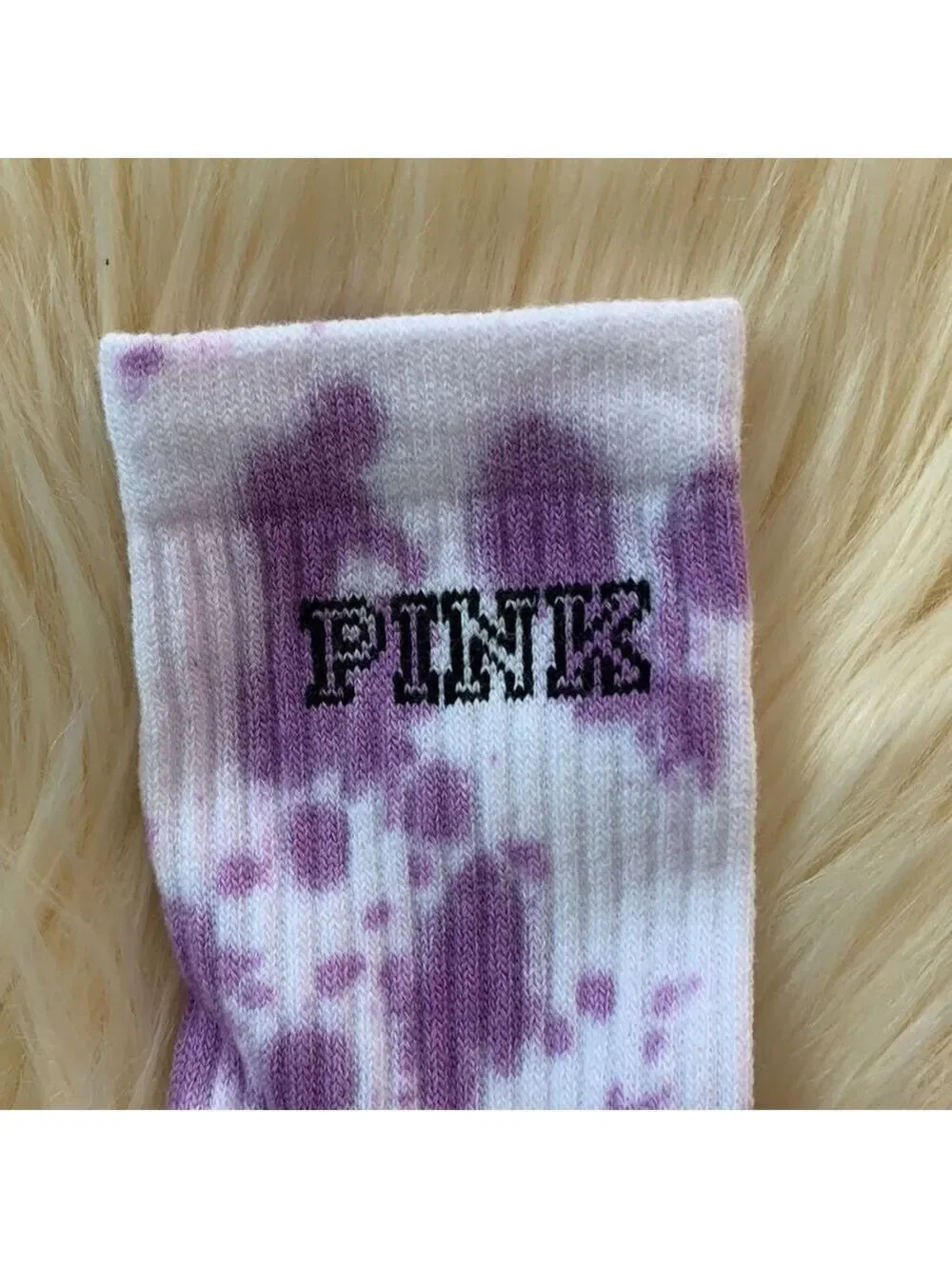 Pink By Victoria’s Secret Tie Dye Socks